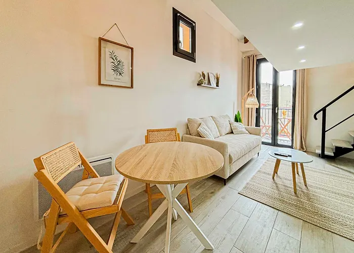 Potiers - Parking, Wifi, 2pers Appartement